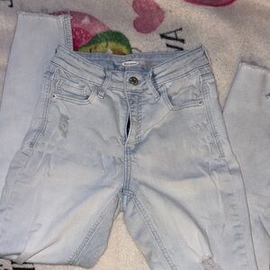 Old Navy Women's Light Wash Cropped Jeans